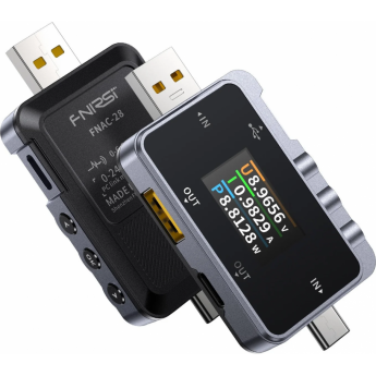 Универсальный USB-тестер FNIRSI FNAC-28 с двунаправленным измерением тока до 6.5 А