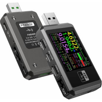 USB-тестер для диагностики протоколов быстрой зарядки FNIRSI FNB48P
