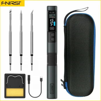 Паяльник портативный FNIRSI HS-02B M 100 Вт В с 3 жалами
